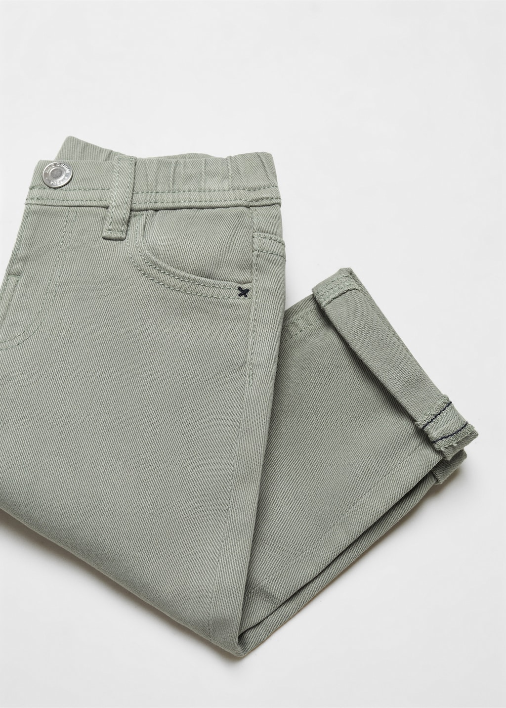 Stretch cotton-blend trousers - Details of the article 8