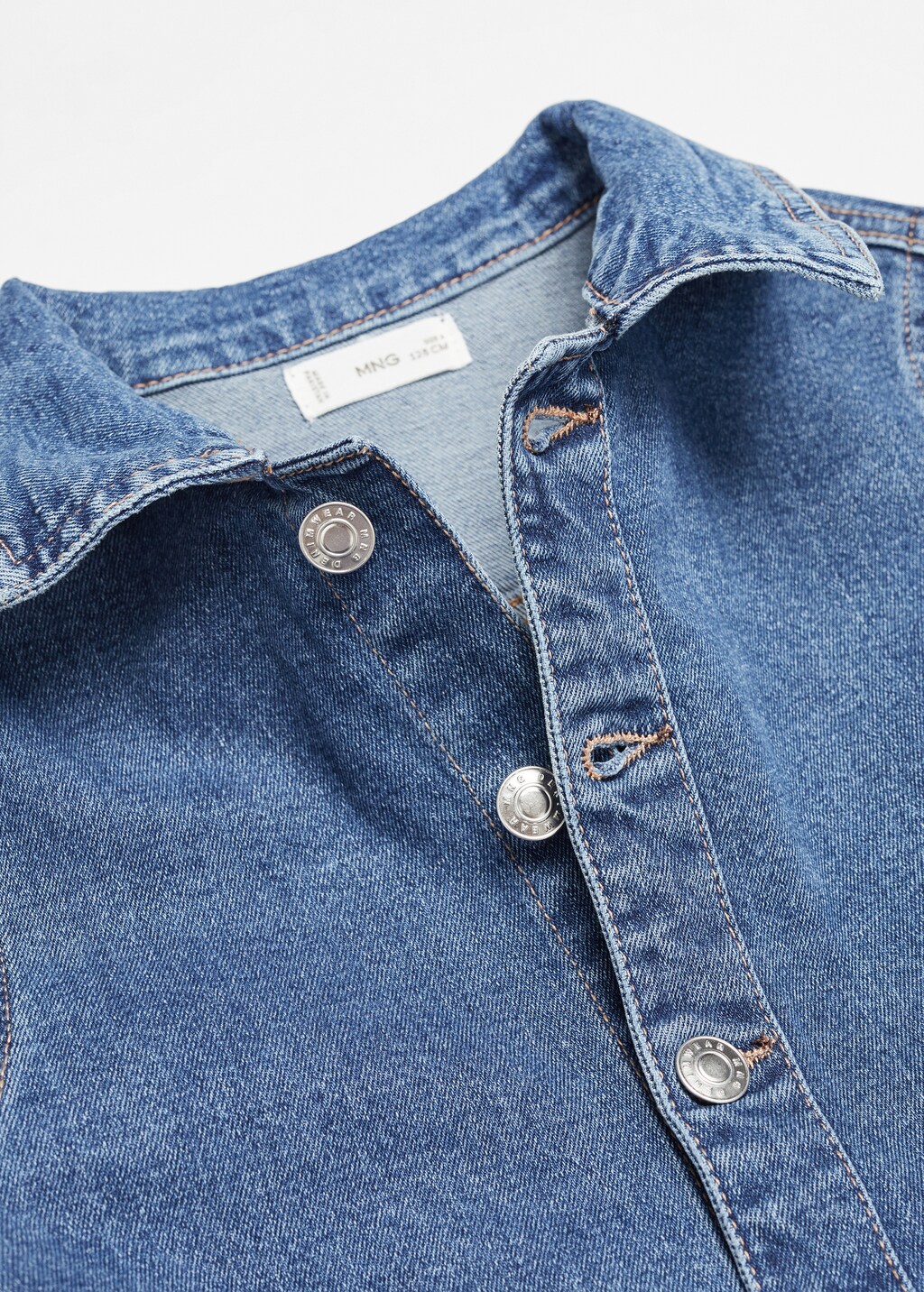 Langer Jeans-Jumpsuit - Detail des Artikels 8