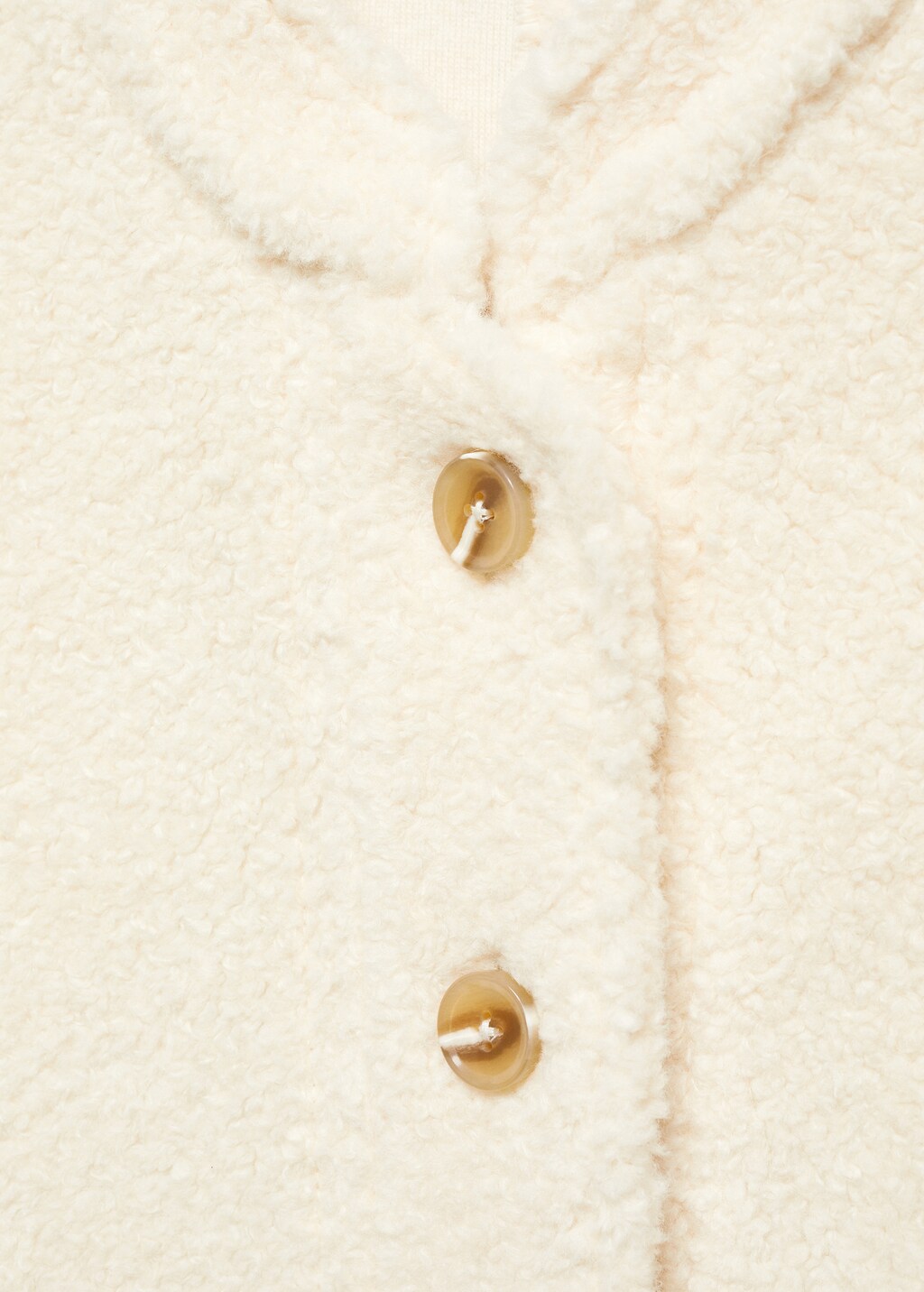 Shearling-effect jacket - Details of the article 8