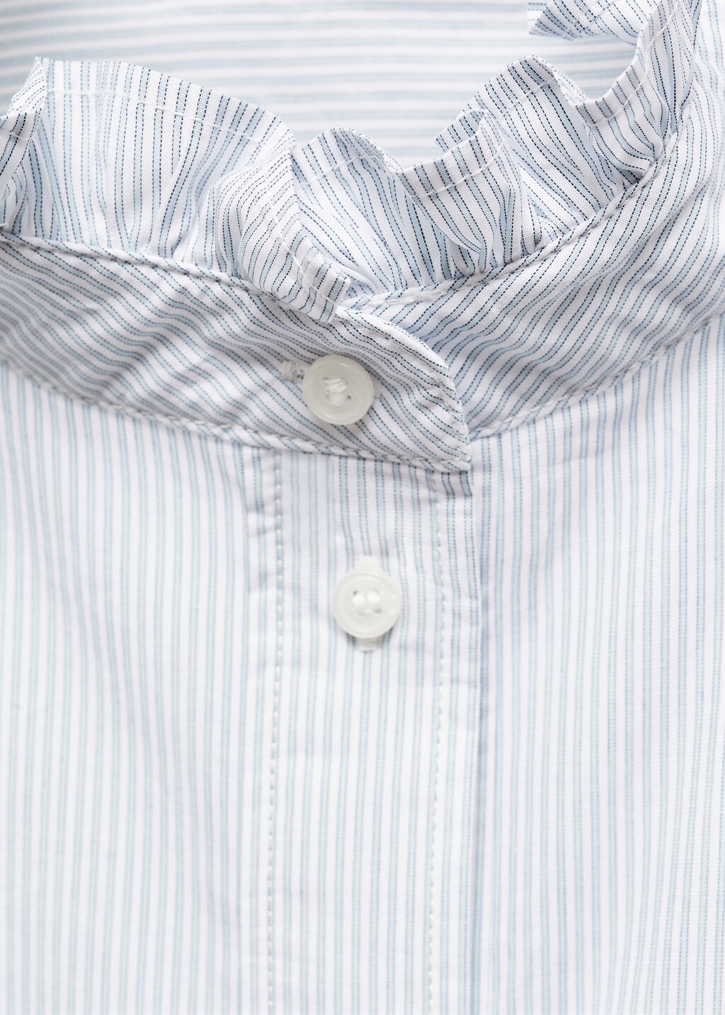 Ruffle neck shirt - Details of the article 8