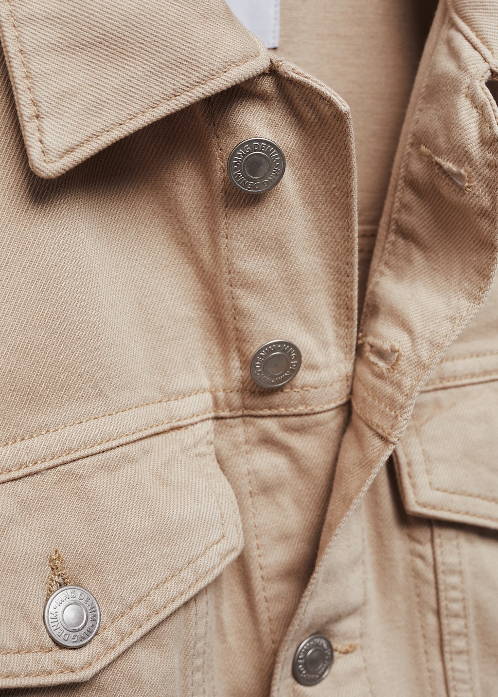 Pocketed denim jacket - Details of the article 8