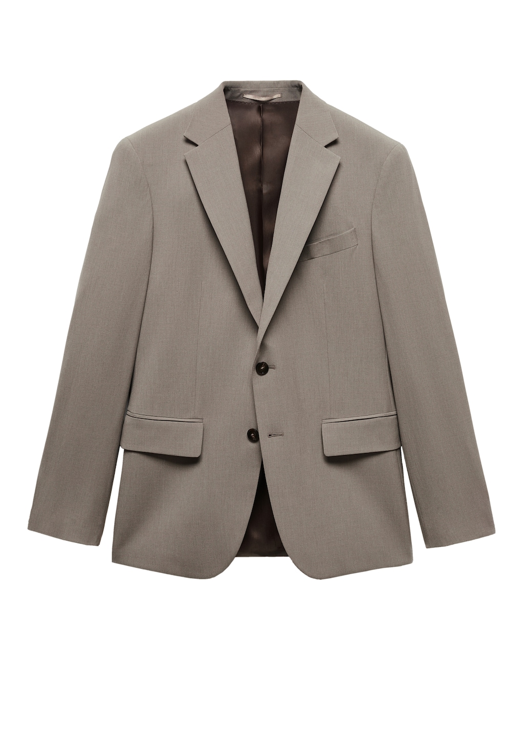 Slim-fit cold wool suit jacket - Details of the article 9