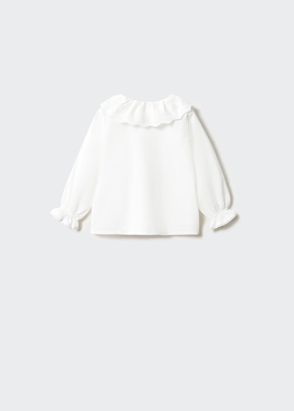 Blouse brodée coton - Verso de l’article