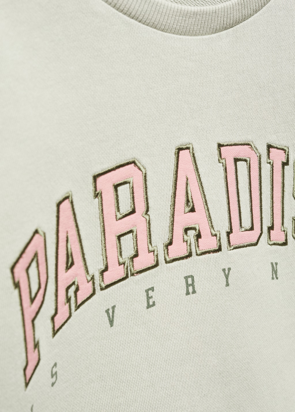 Printed message sweatshirt - Details of the article 8