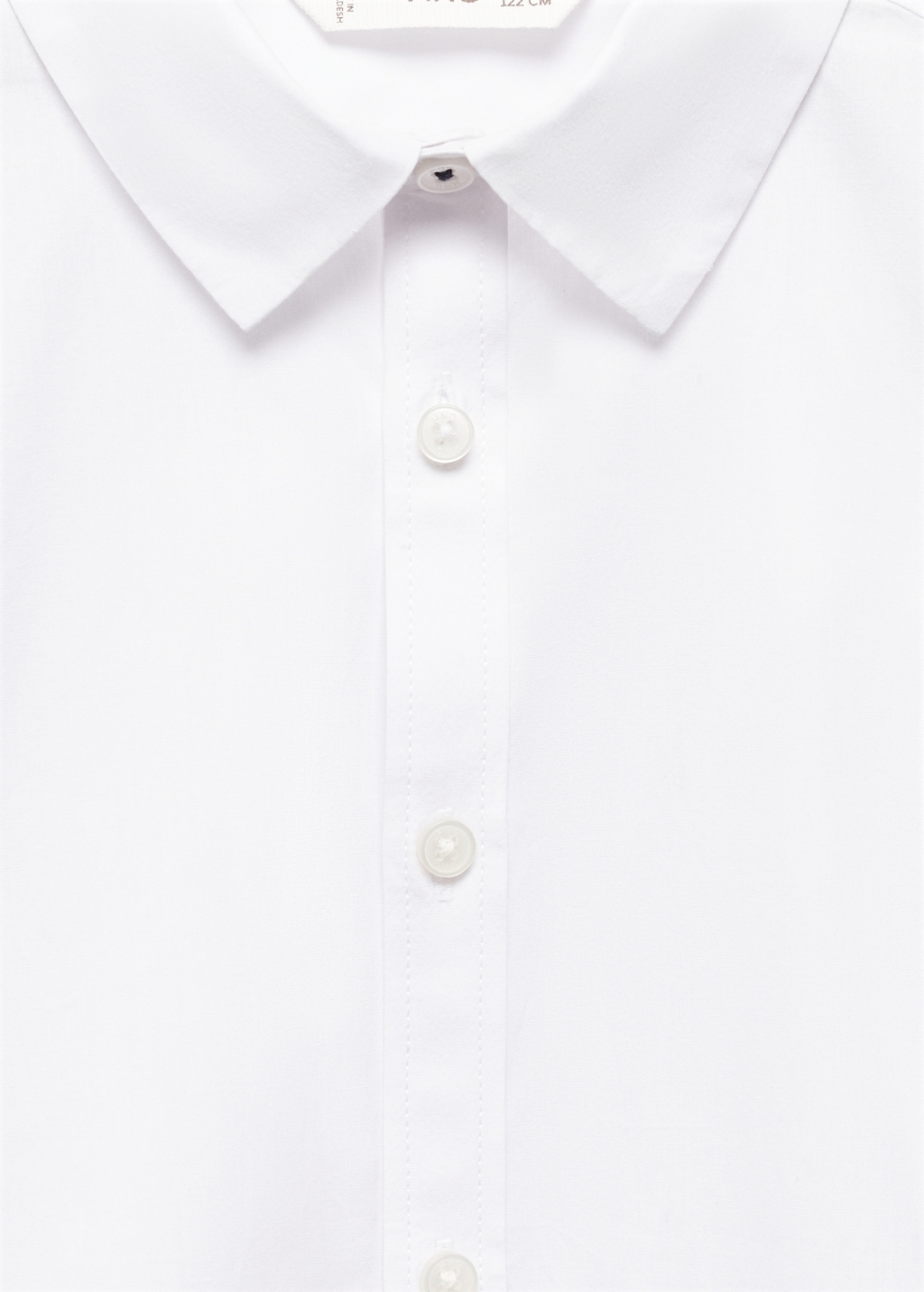 Regular-fit poplin shirt - Details of the article 8