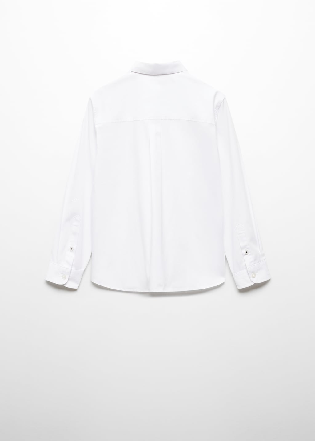 Regular-fit poplin shirt - Reverse of the article