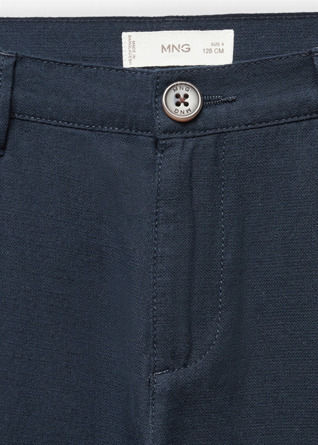 Linen chino trousers - Details of the article 8