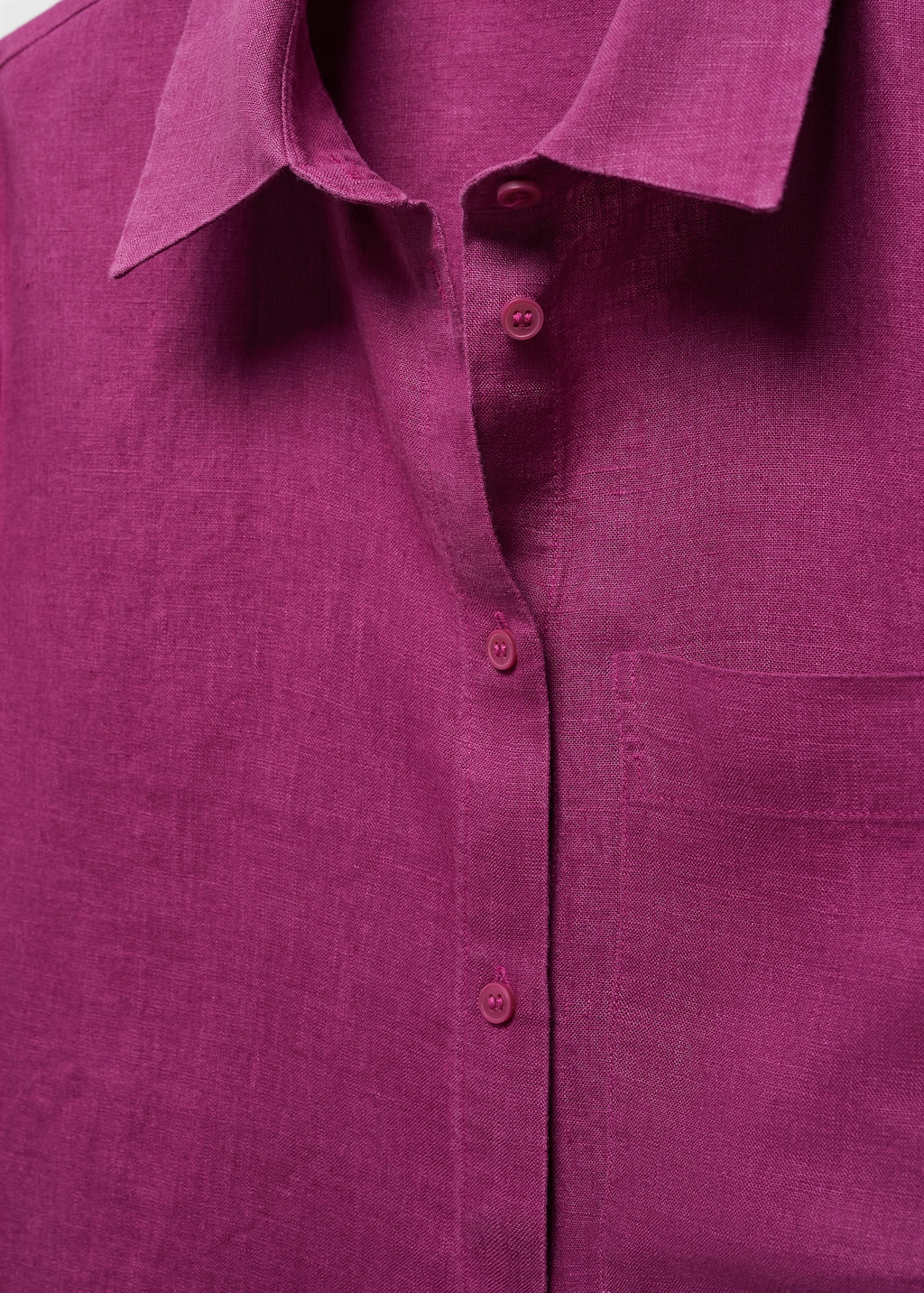 Linen 100% shirt - Details of the article 8