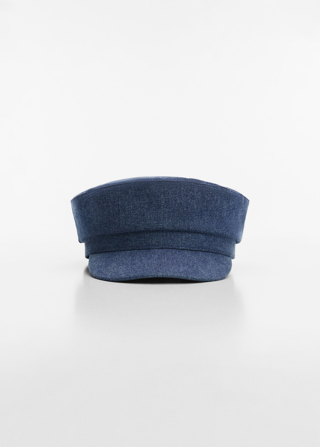 Casquette baker boy denim - Plan moyen