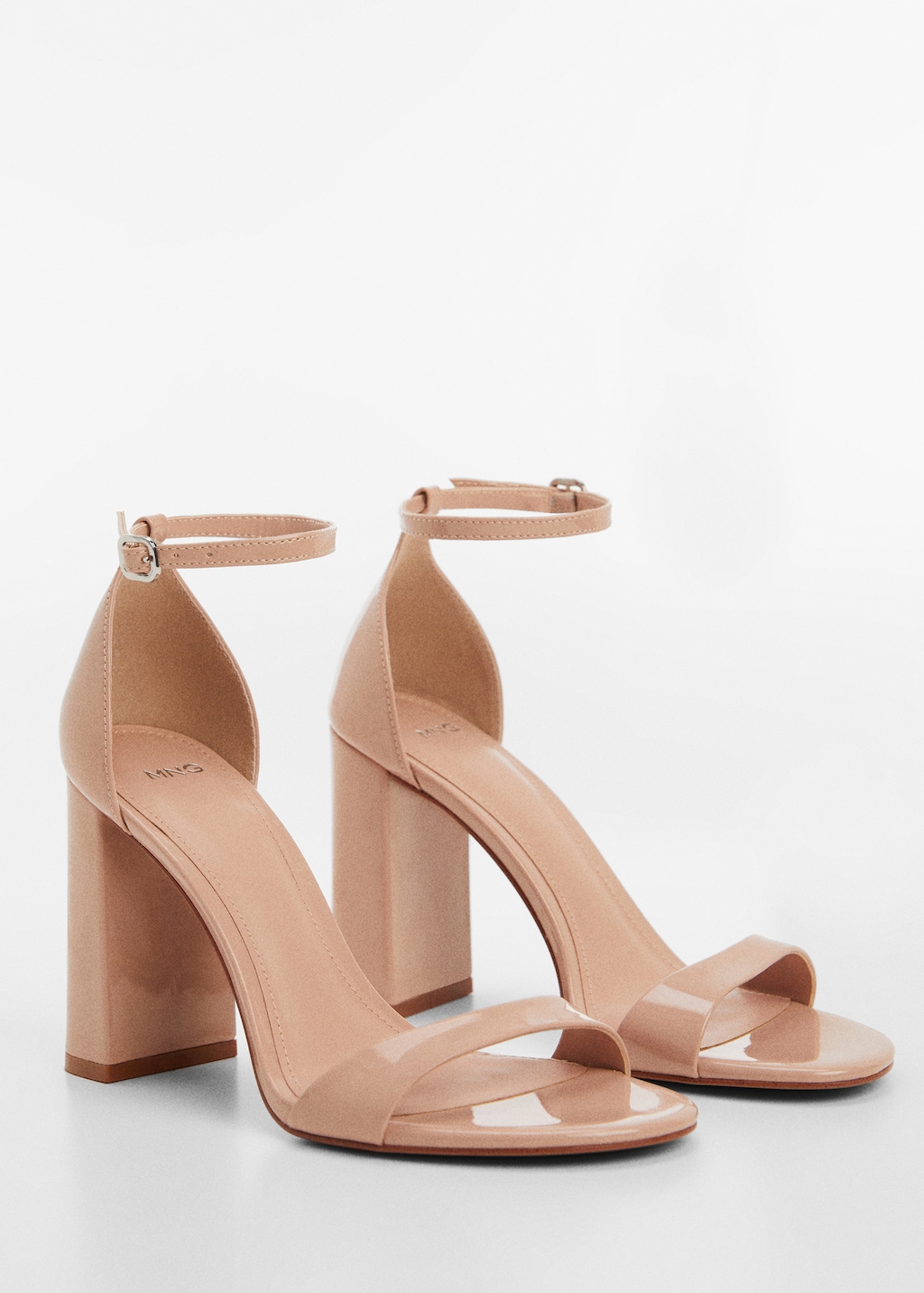 Strappy heeled sandals - Medium plane