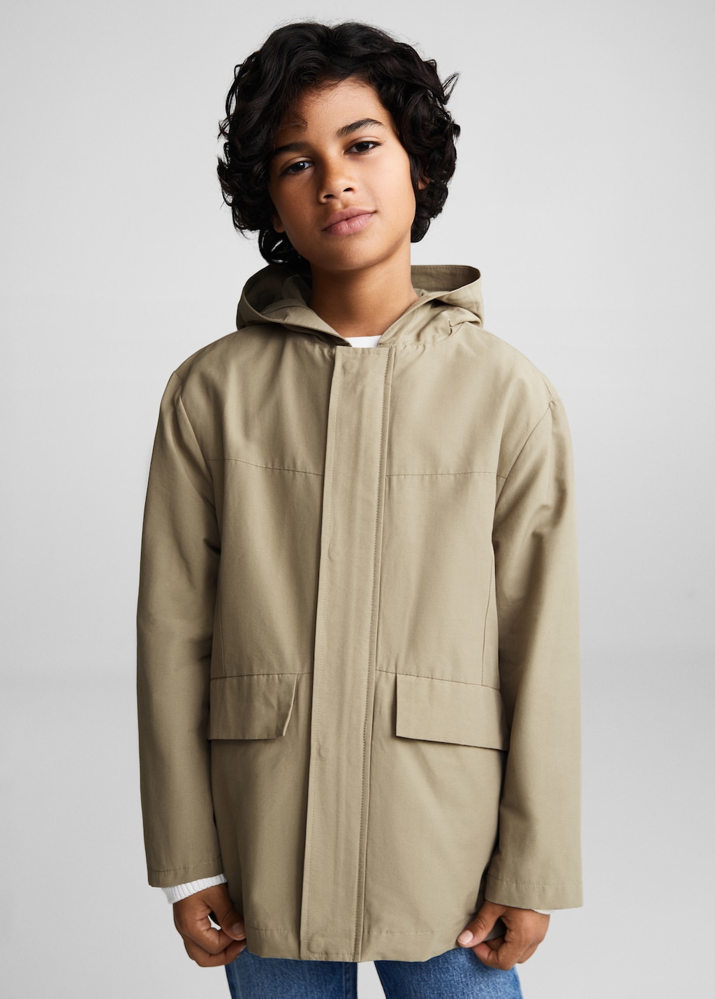 Hooded parka - Medium plane