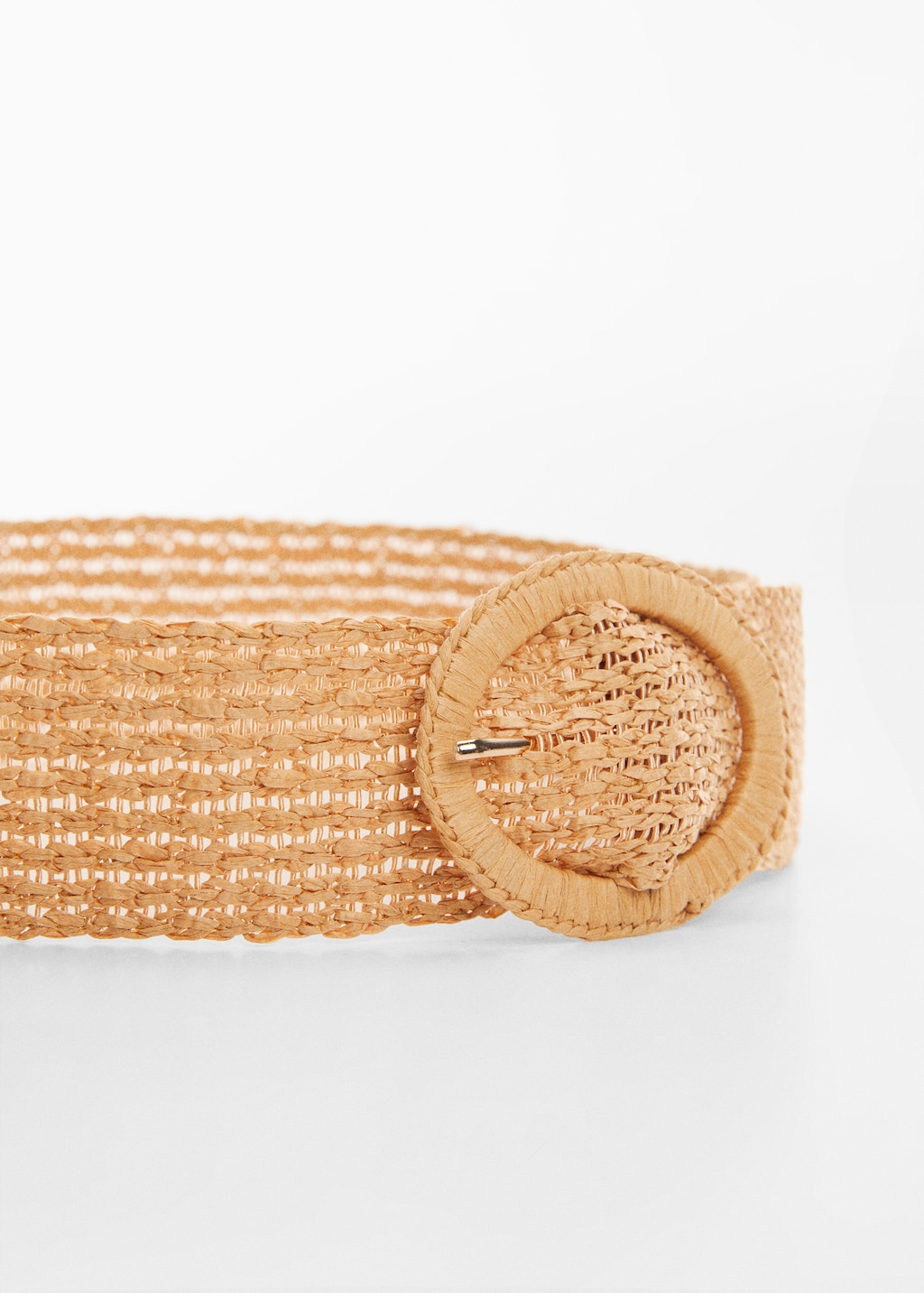 Raffia buckle belt - Details of the article 2