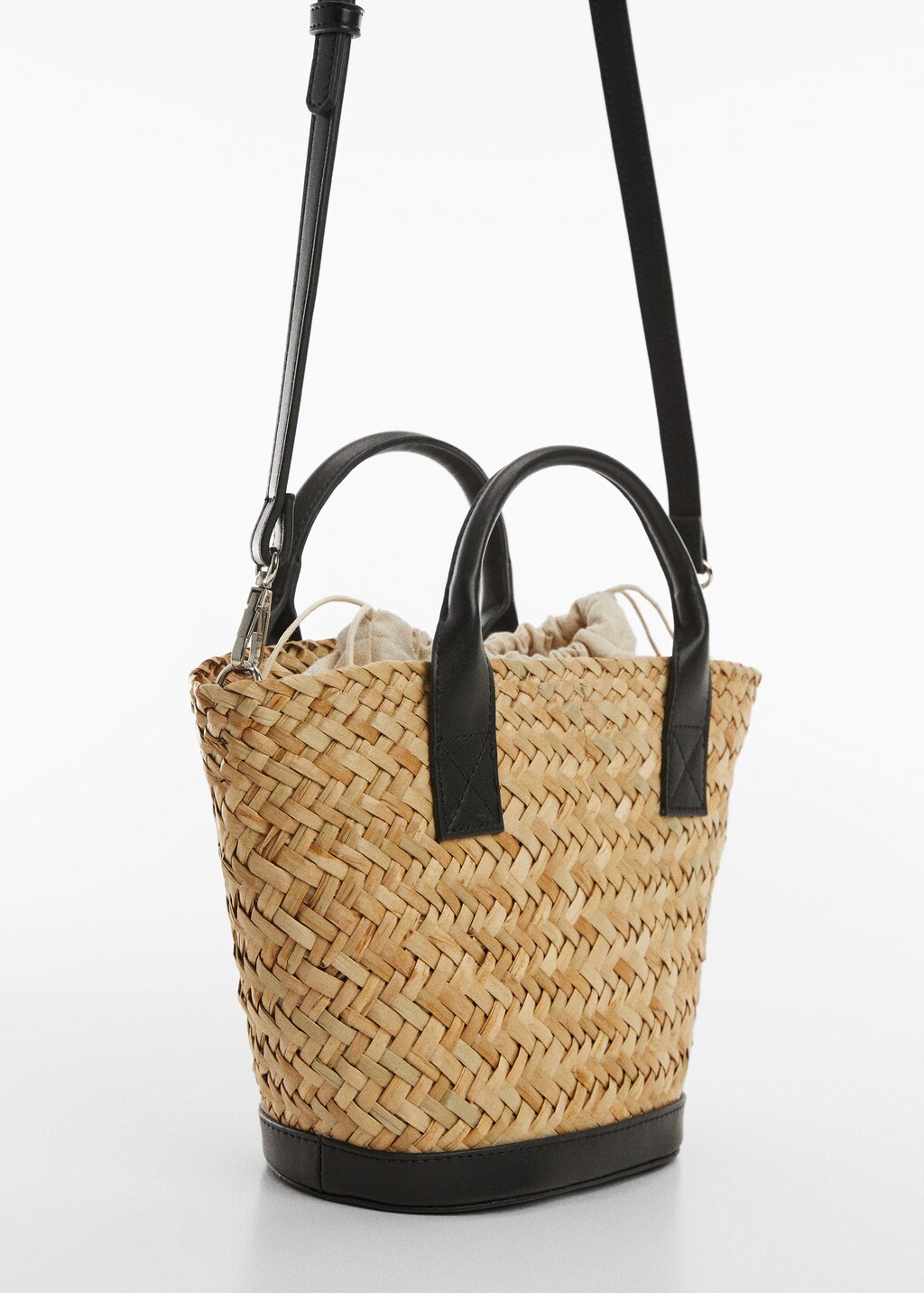 Sac cabas fibre naturelle - Plan moyen