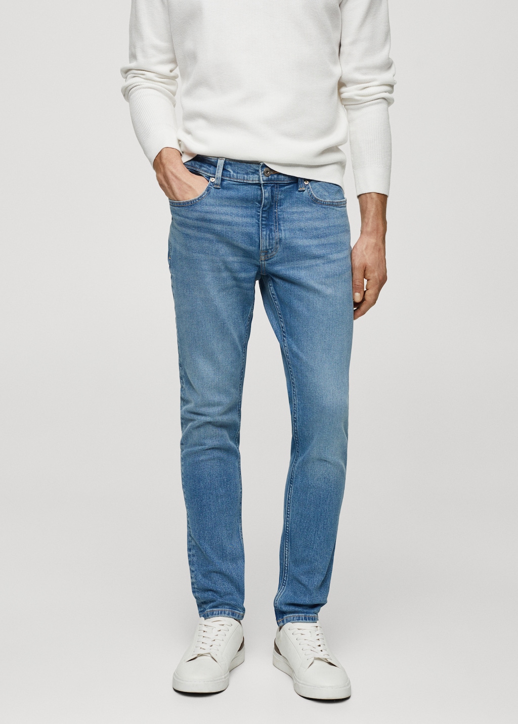 Skinny-fit jeans - Middenvlak