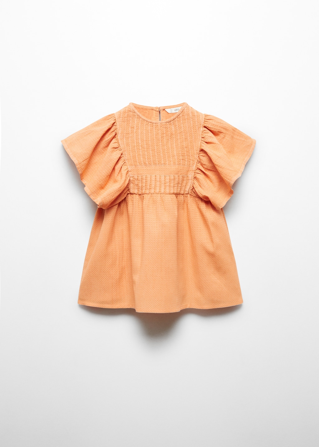 Natural-dye ruffle dress - Article without model