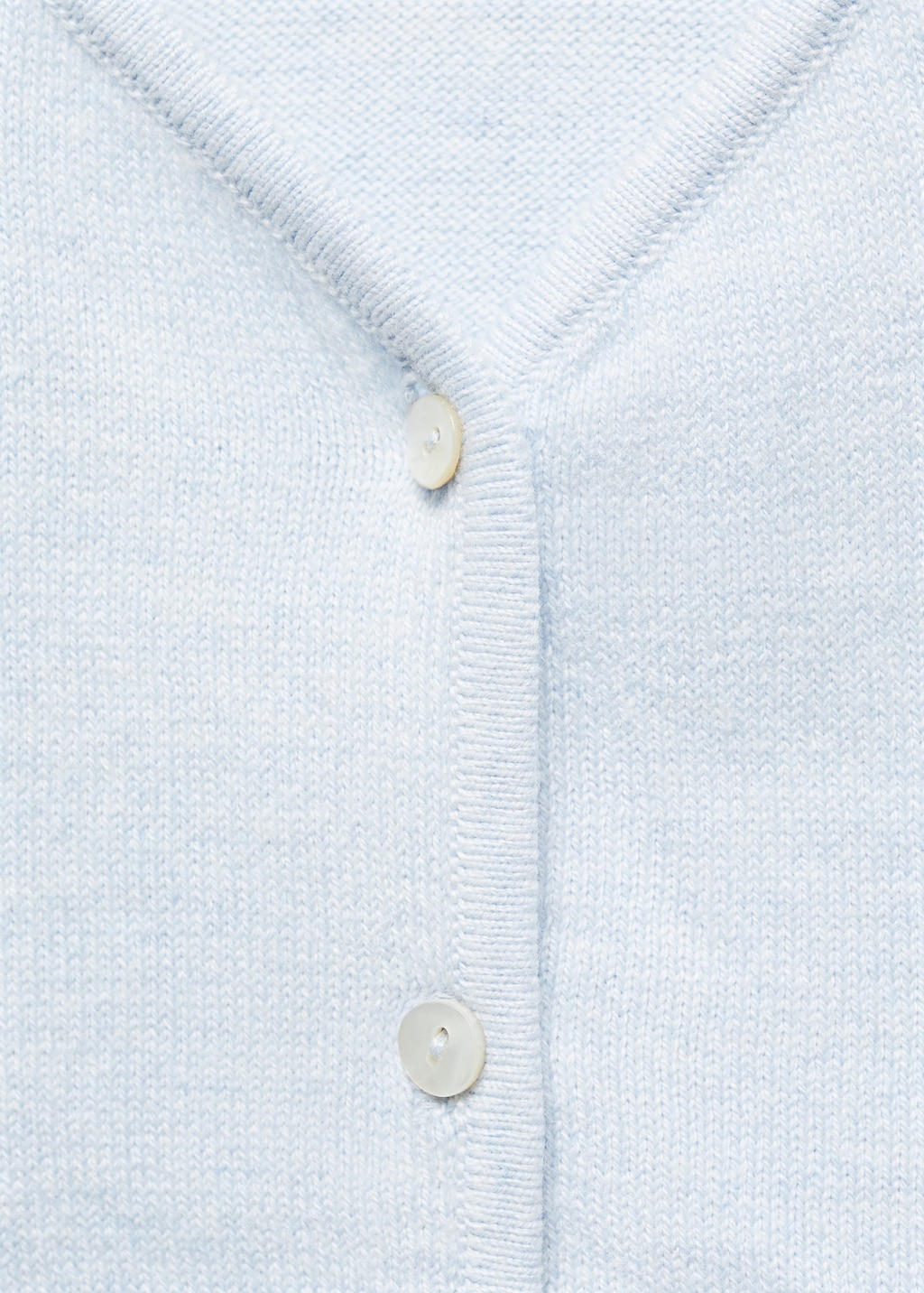 Buttoned cotton cardigan - Details of the article 8