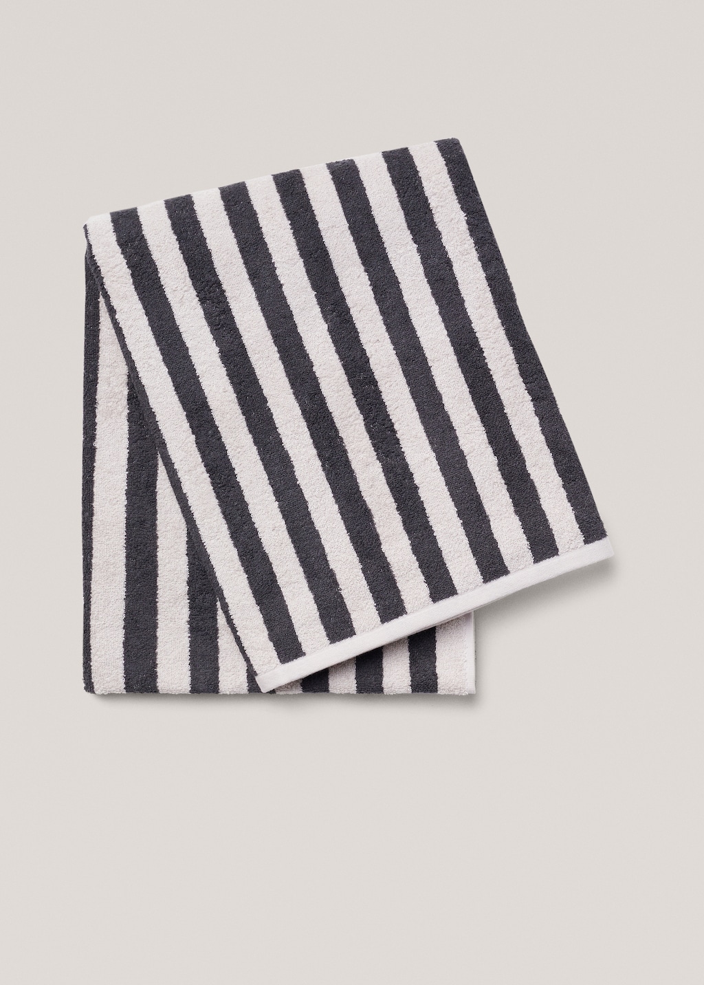 100% cotton striped beach towel - Article without model