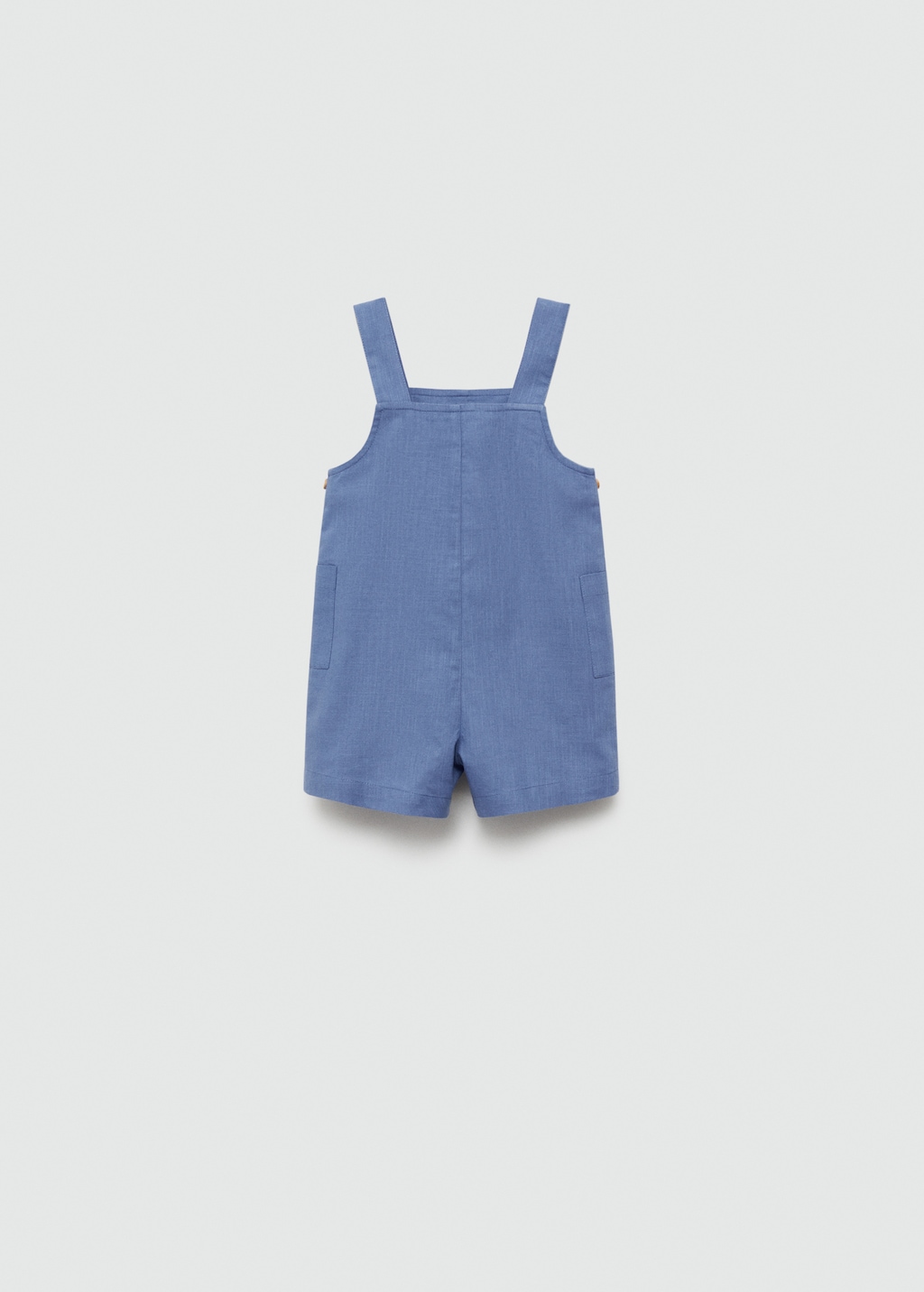 Pockets cotton dungarees - Reverse of the article