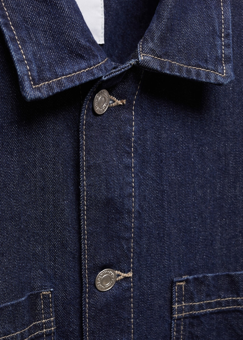 Pocket denim overshirt - Details of the article 8