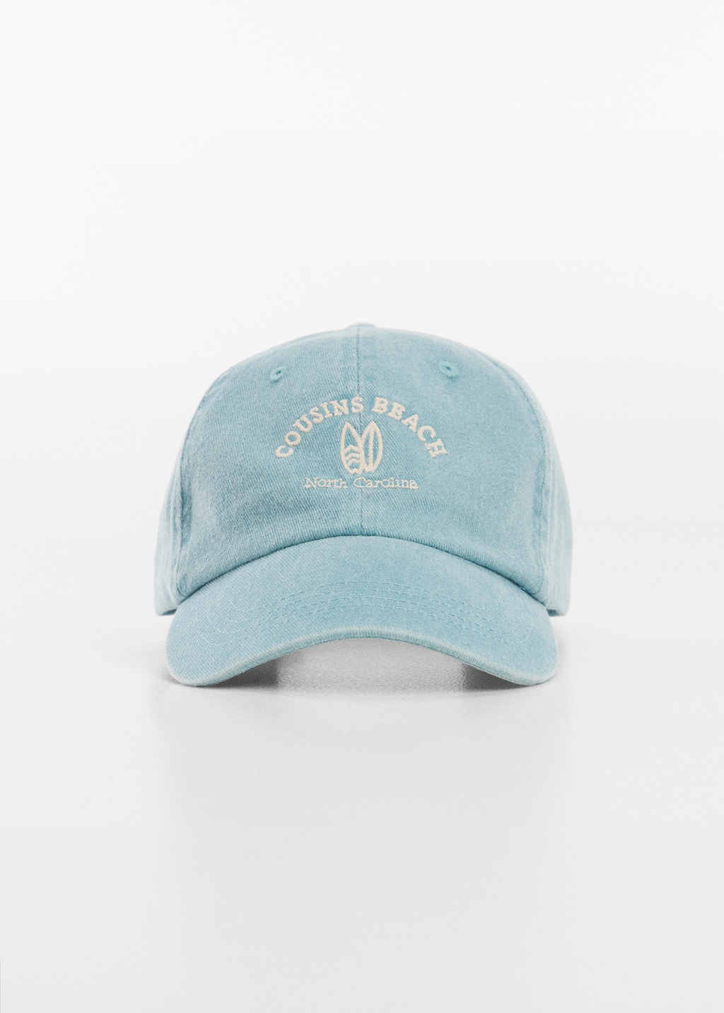 Embroidered message cap - Medium plane