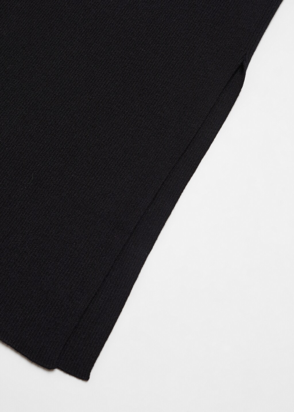 Slit knitted skirt - Details of the article 8