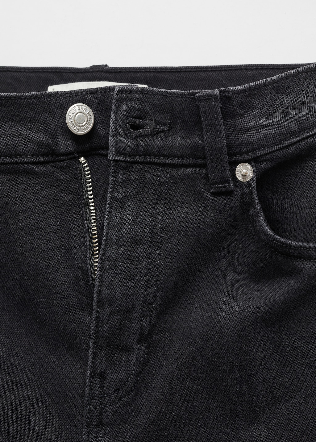 High-waist flared jeans - Details of the article 8