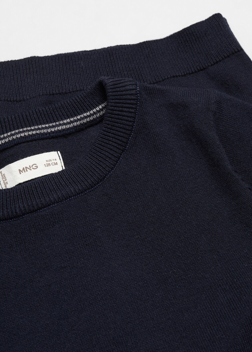 Knit cotton sweater - Details of the article 8