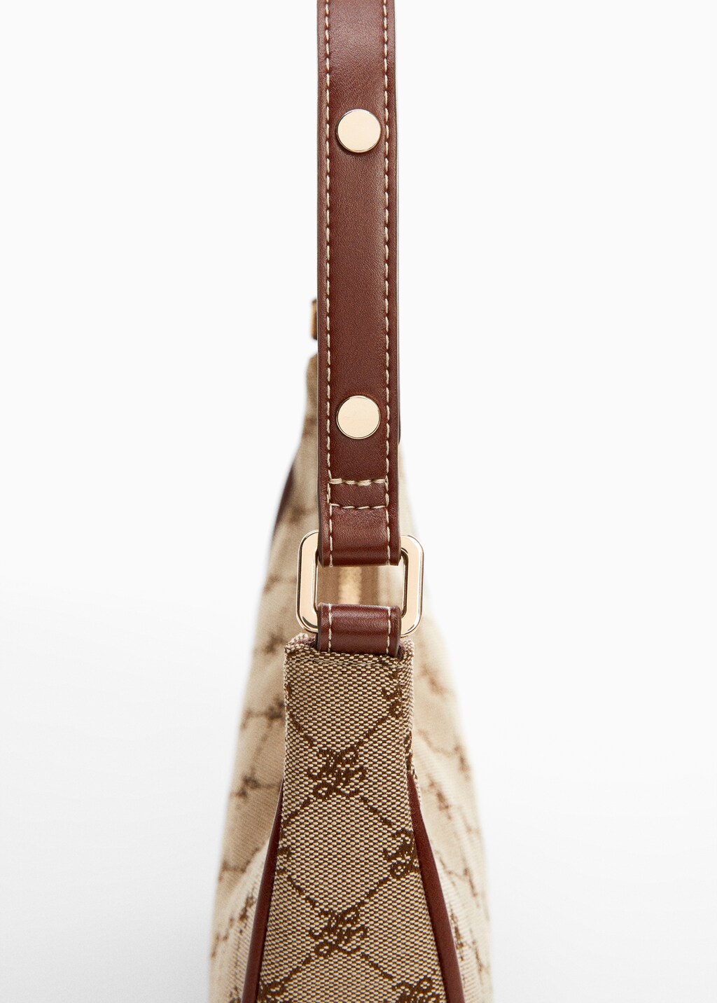 Jacquard shoulder bag - Details of the article 1