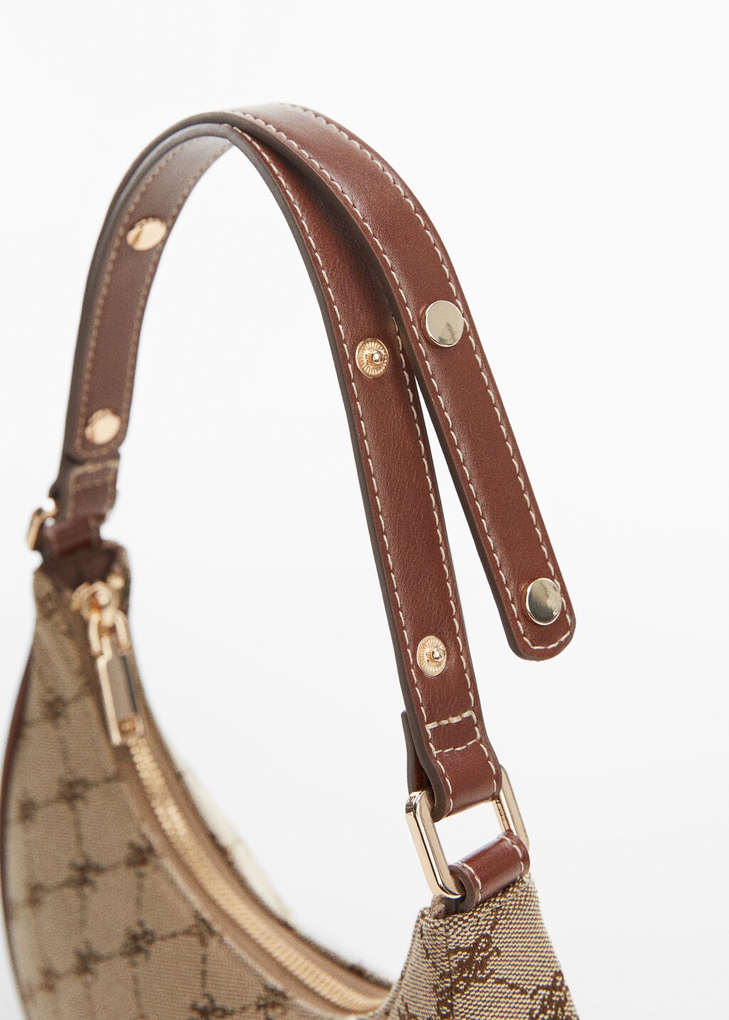 Jacquard shoulder bag - Details of the article 3