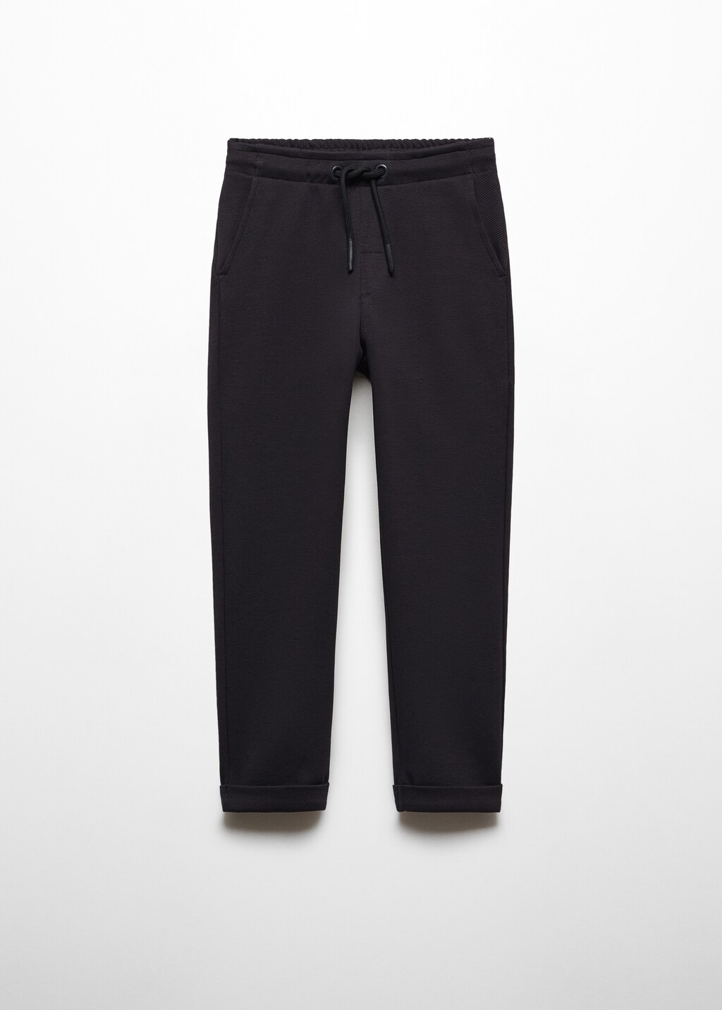 Cotton jogger-style trousers - Article without model