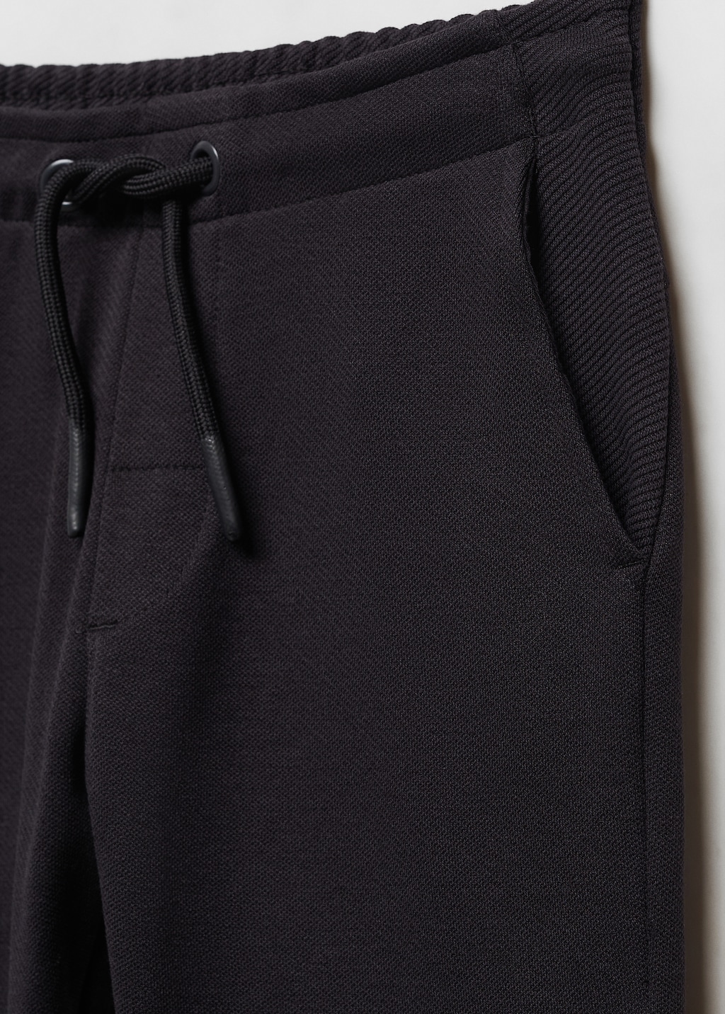 Cotton jogger-style trousers - Details of the article 8