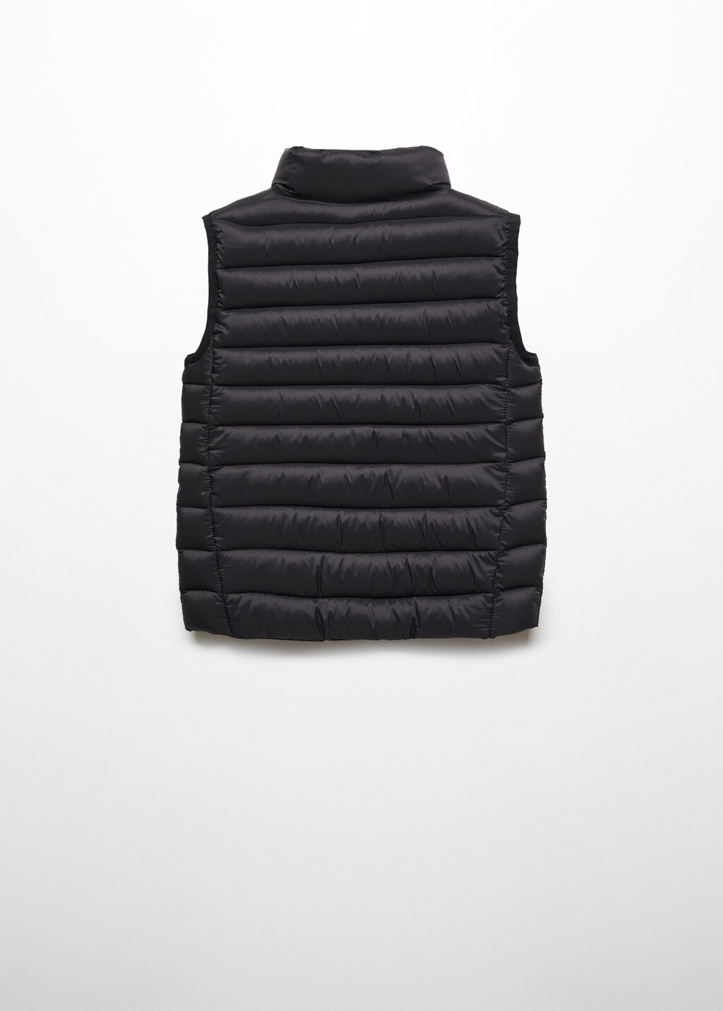 Quilted gilet - Reverse of the article