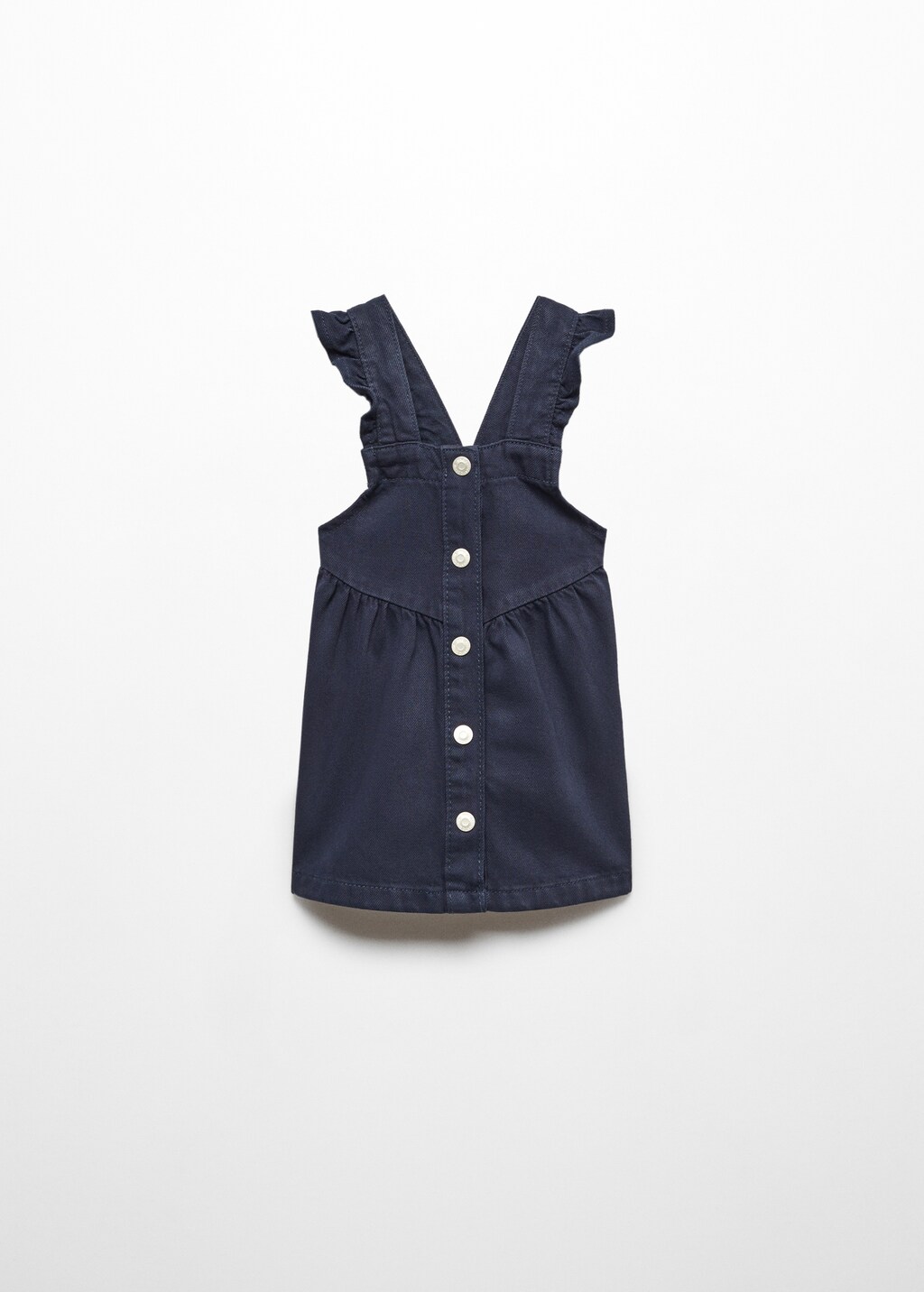 Pinafore dress with buttons - Article without model