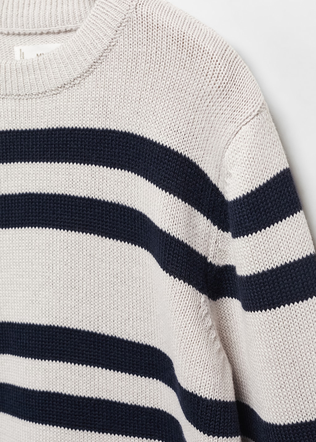 Knit striped sweater - Details of the article 8