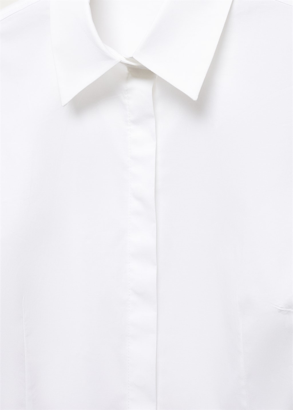 Fitted cotton shirt - Details of the article 8