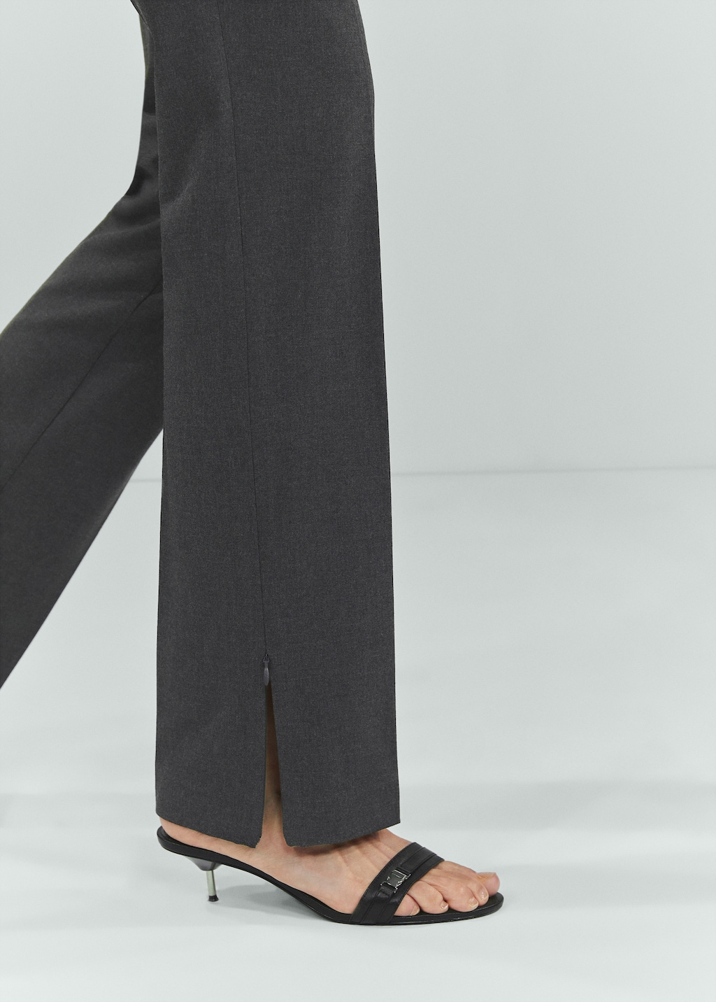 Trousers with side-zip hem - Details of the article 6