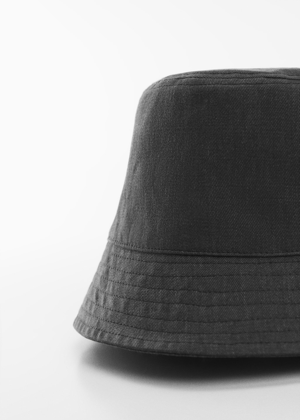 Bucket Hat aus Jeans - Mittlere Ansicht