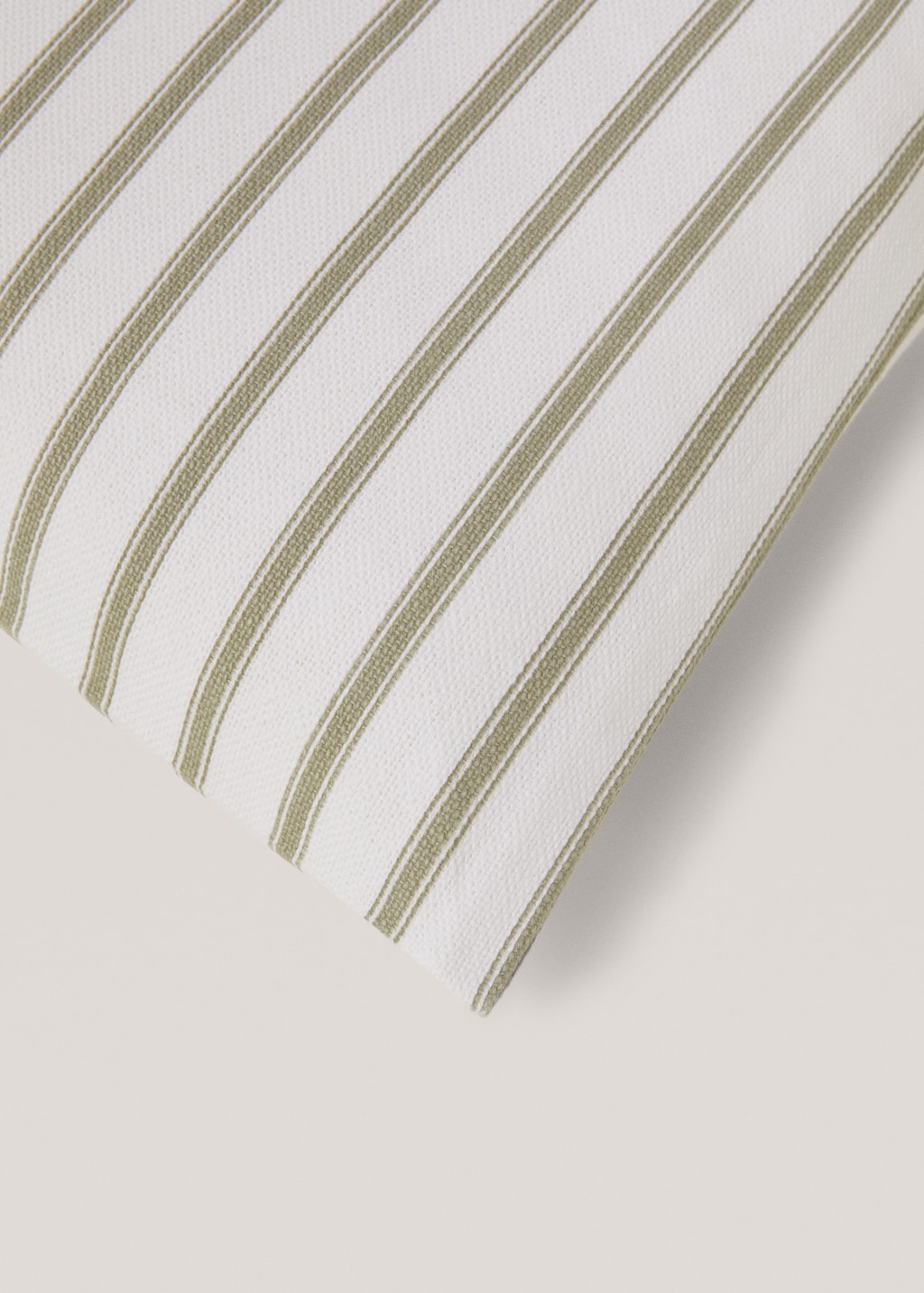 Stripes cotton cushion case 30x50cm - Details of the article 3