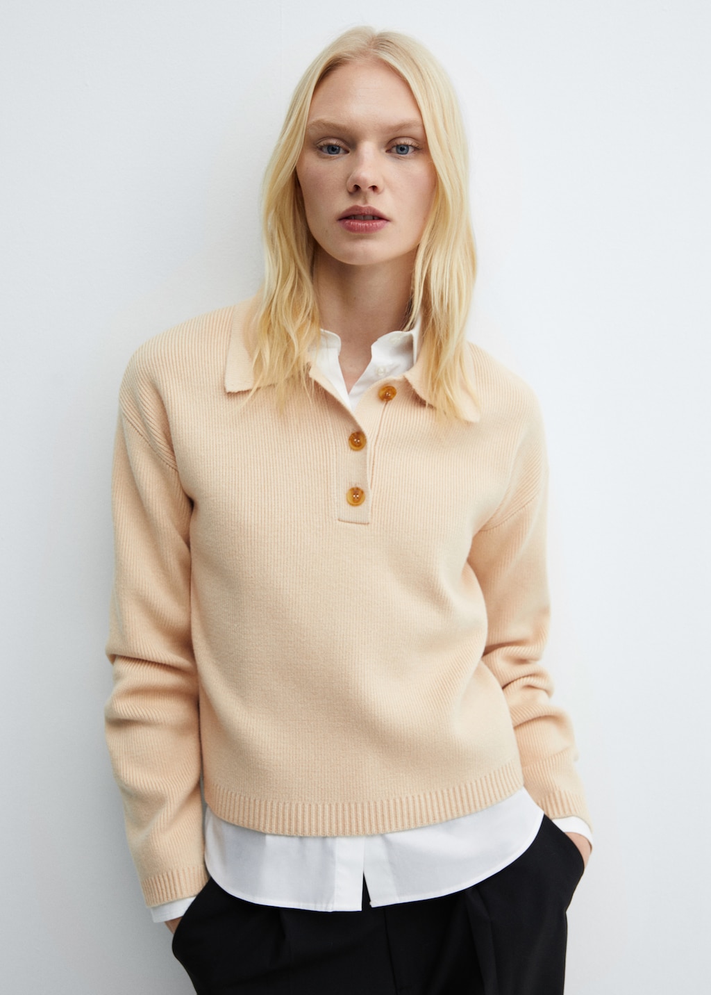 Button up knit sweater sale