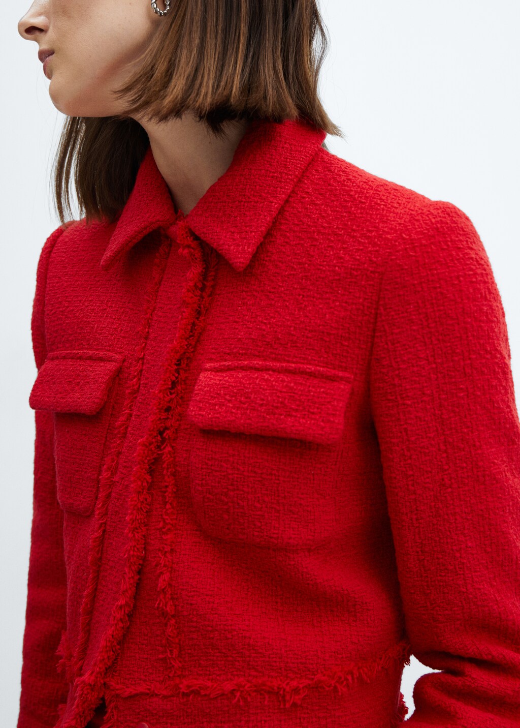 Crop tweed jacket - Details of the article 6