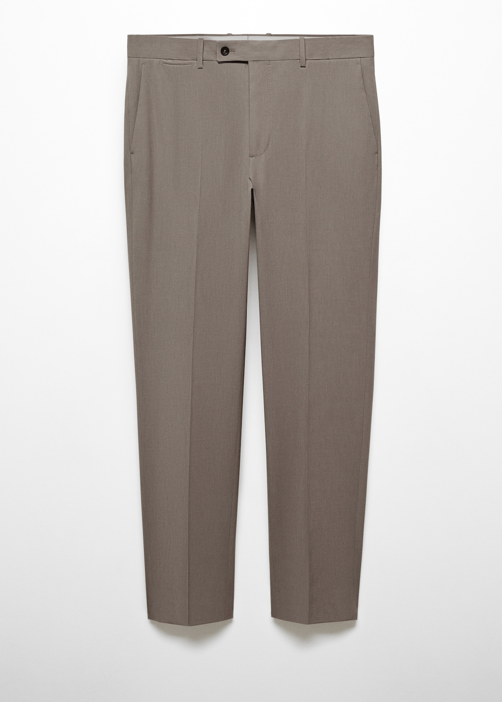 Slim fit pantalon van cool wool - Artikel zonder model