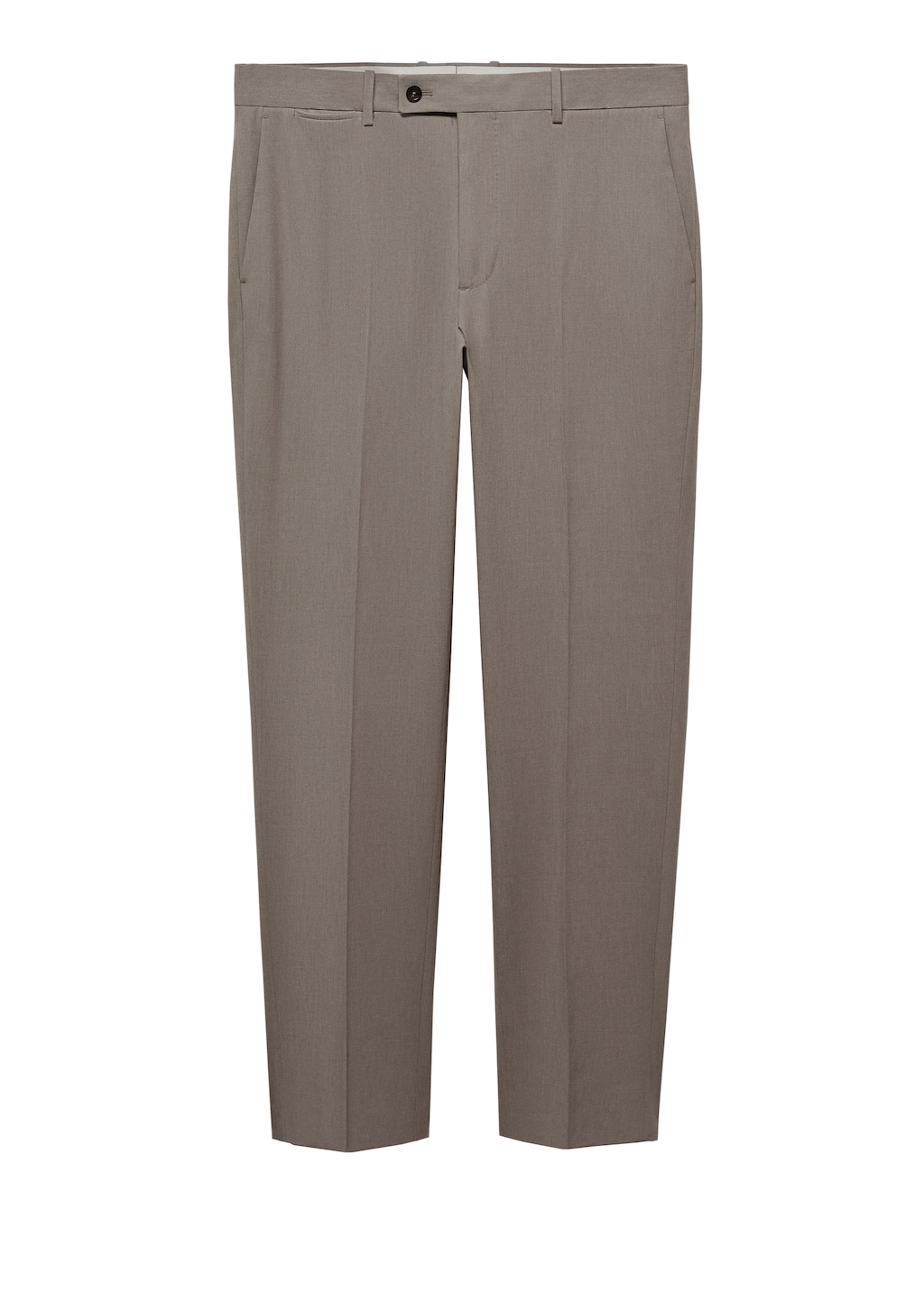 Slim fit pantalon van cool wool - Detail van het artikel 9