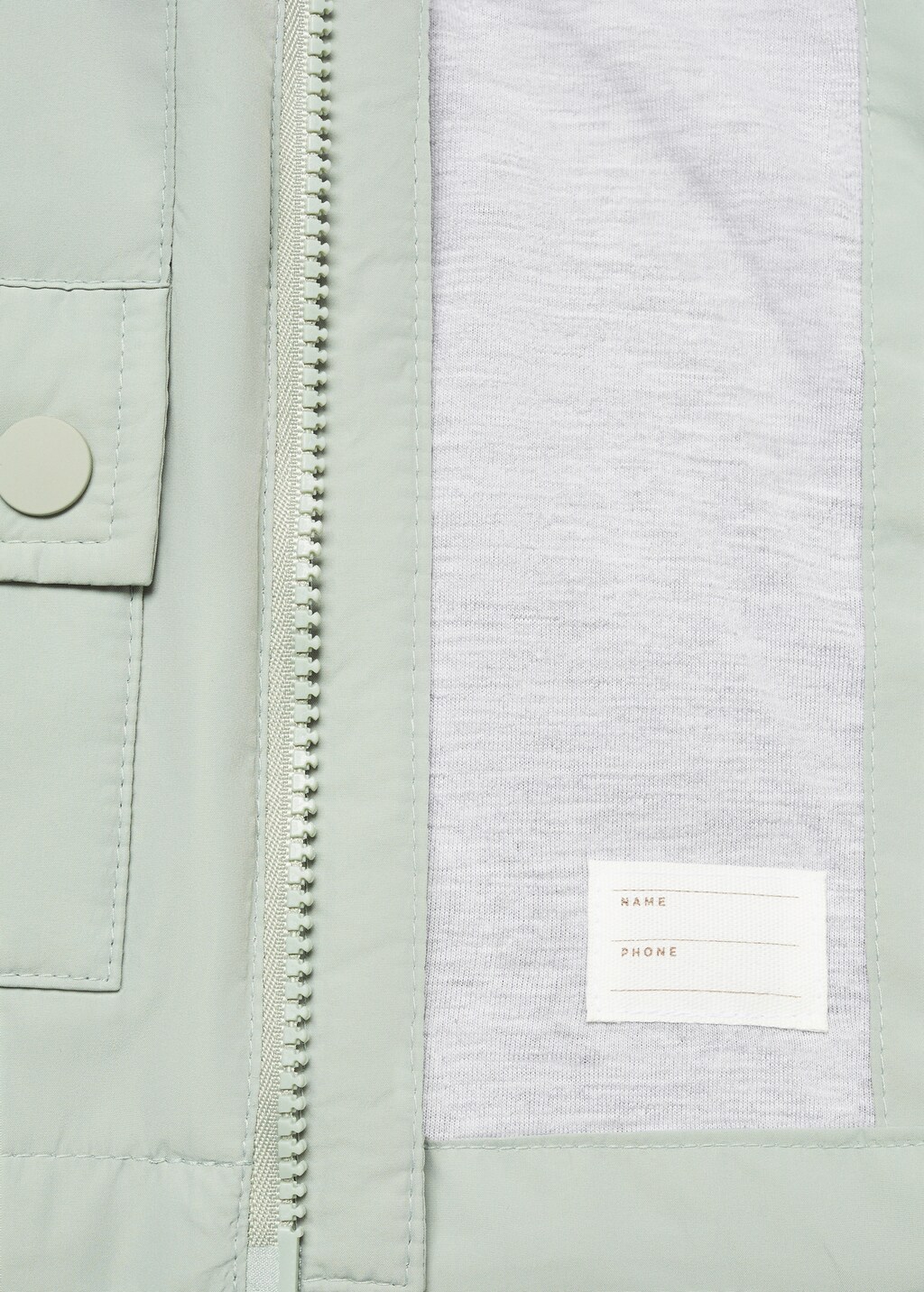 Raincoat hooded jacket - Details of the article 8