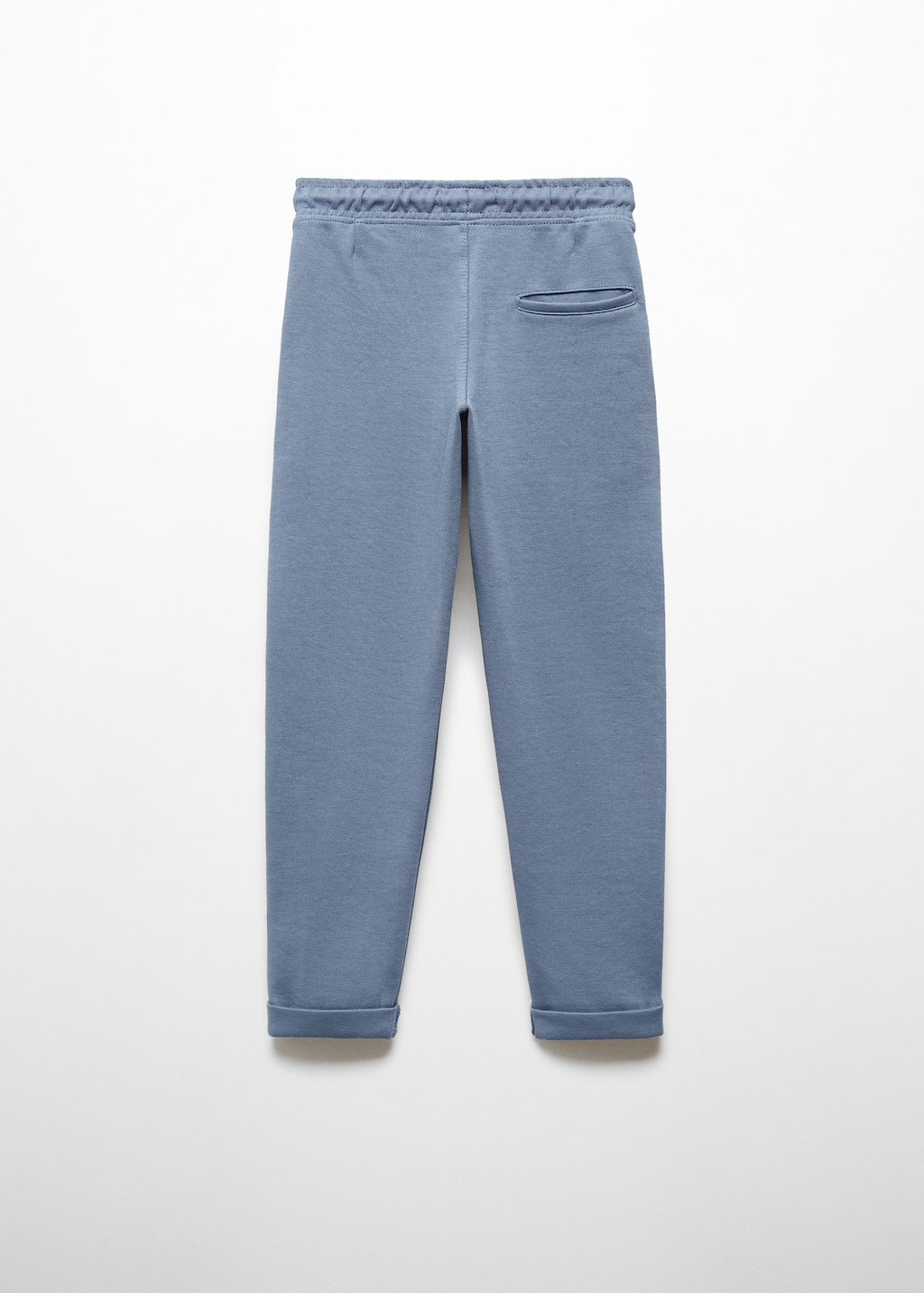 Cotton jogger-style trousers - Reverse of the article