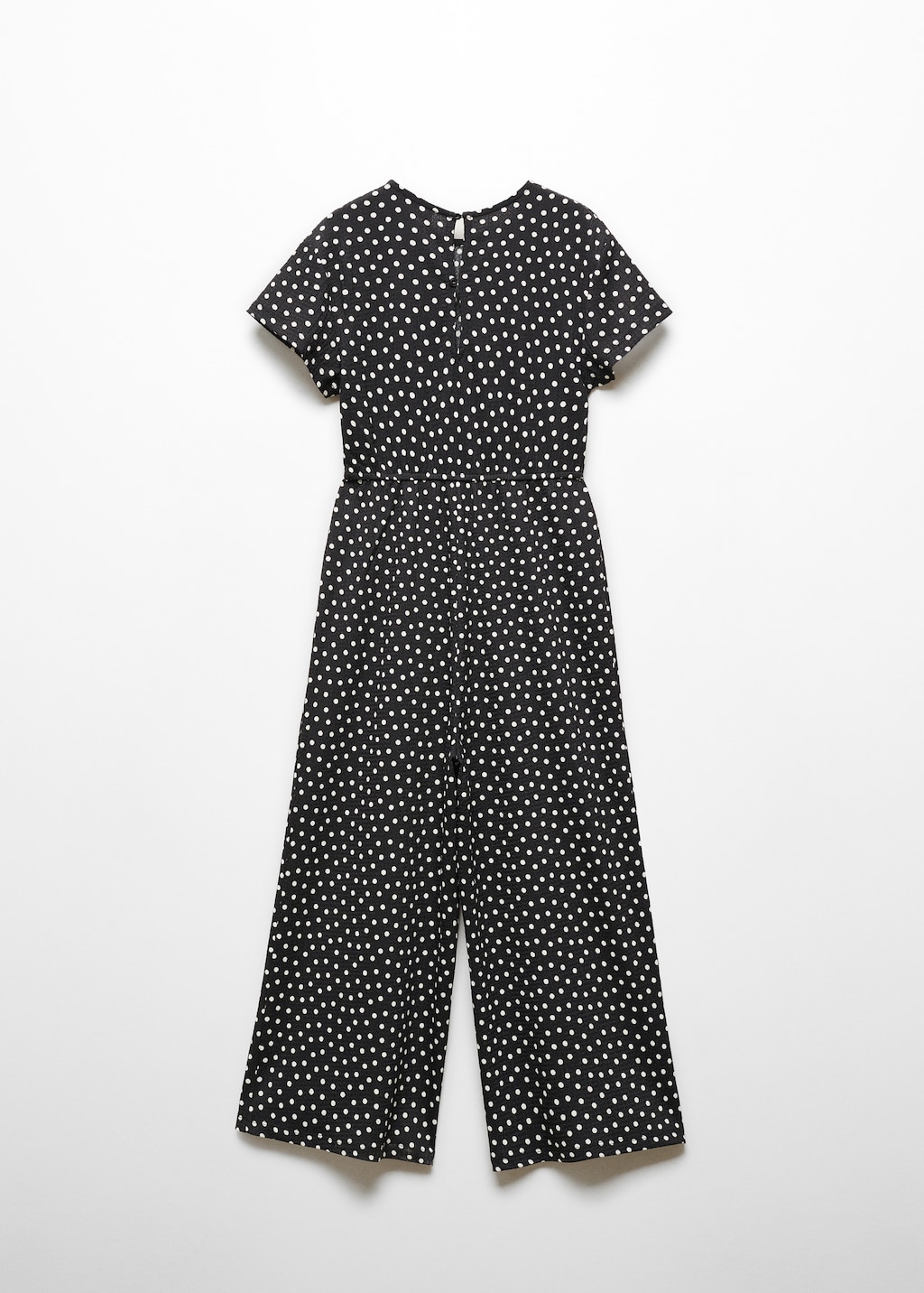 Polka-dot long jumpsuit - Reverse of the article