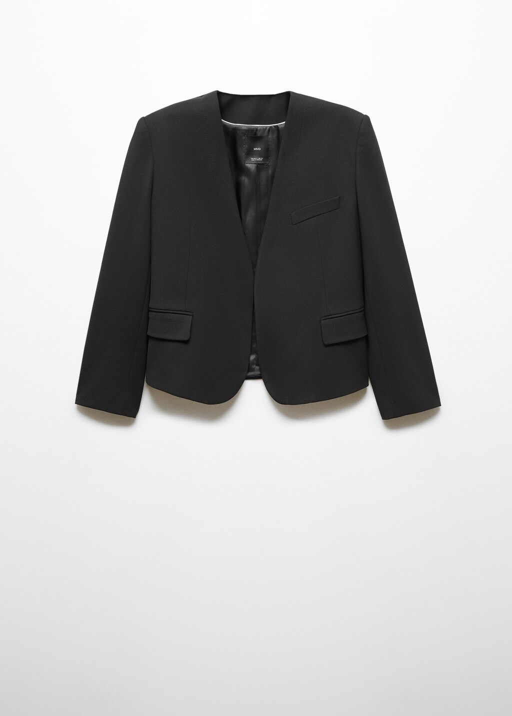 Padded shoulder blazer - Article without model