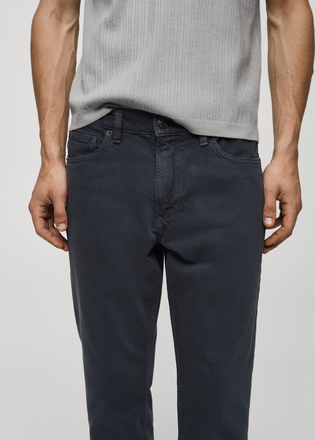 Tapered-fit jeans - Details of the article 1