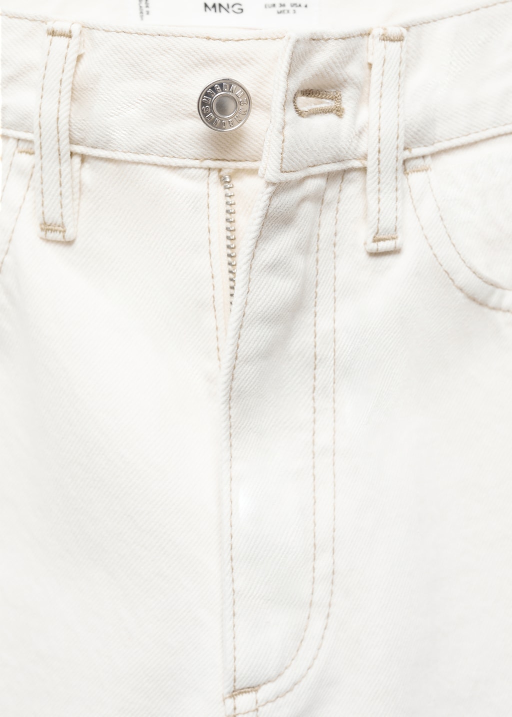 Rechte mid-rise jeans - Detail van het artikel 8