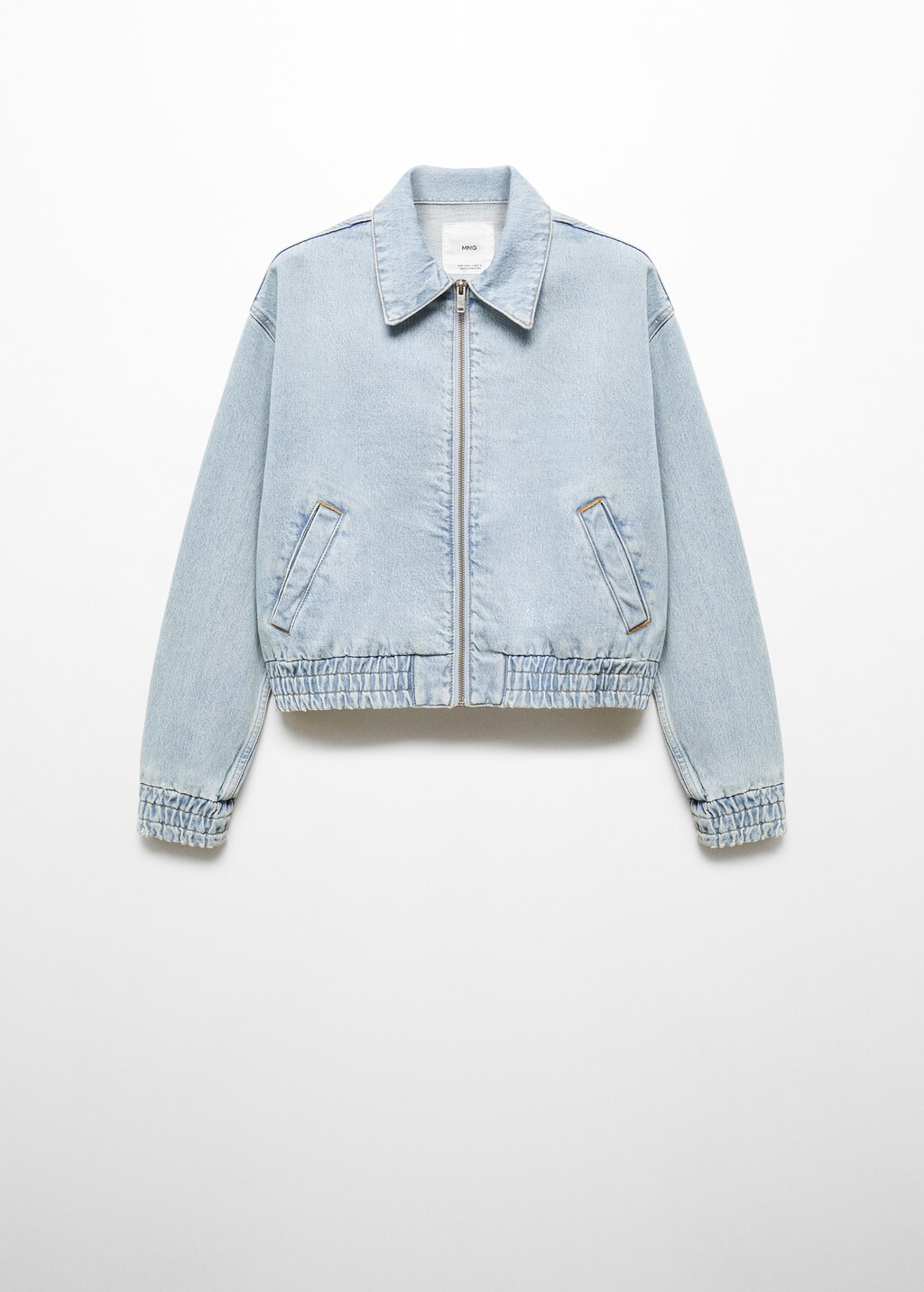 Denim bomber jacket - Article without model