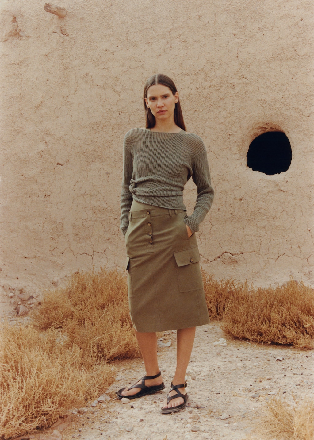 Cargo midi-skirt - Details of the article 6